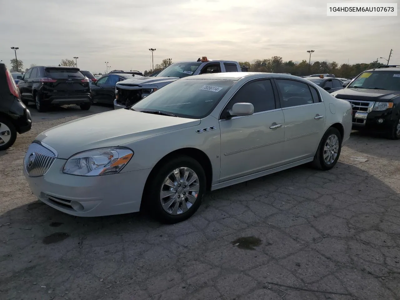 2010 Buick Lucerne Cxl VIN: 1G4HD5EM6AU107673 Lot: 78056114