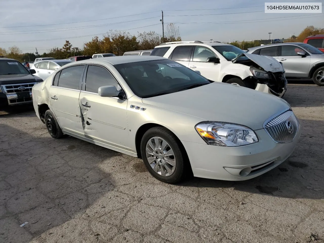 2010 Buick Lucerne Cxl VIN: 1G4HD5EM6AU107673 Lot: 78056114