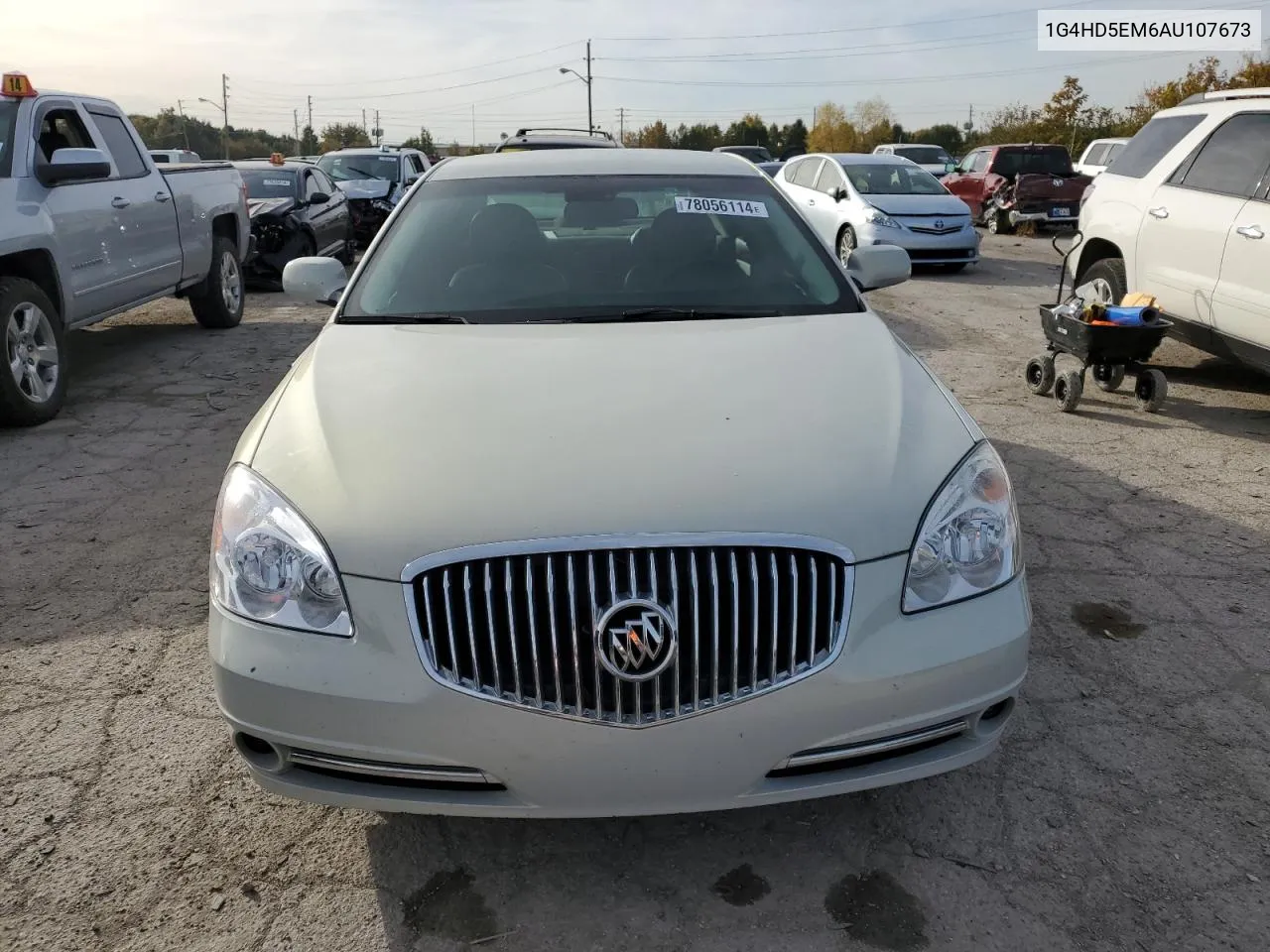 2010 Buick Lucerne Cxl VIN: 1G4HD5EM6AU107673 Lot: 78056114