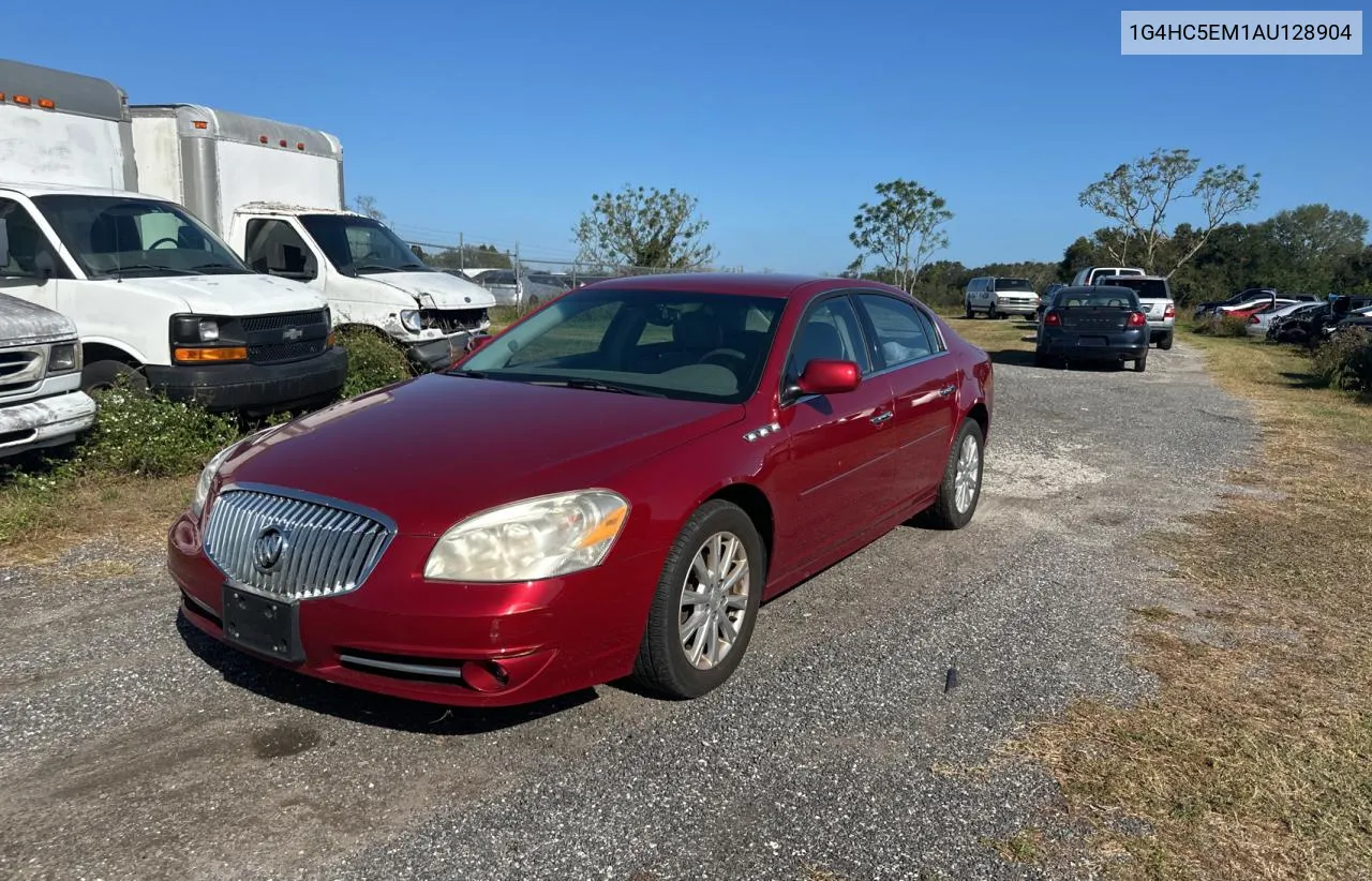 1G4HC5EM1AU128904 2010 Buick Lucerne Cxl