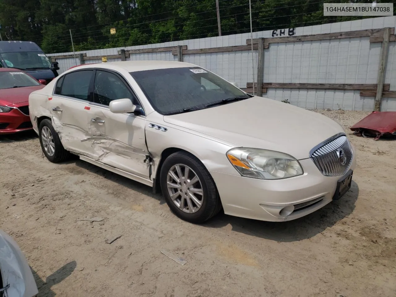 2011 Buick Lucerne Cx VIN: 1G4HA5EM1BU147038 Lot: 57526723