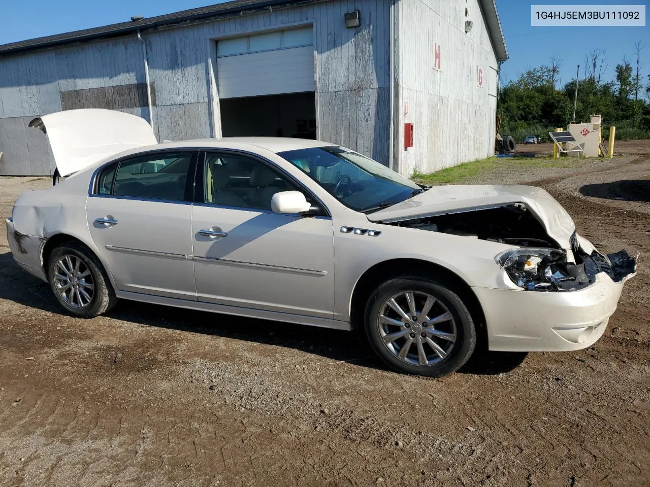 1G4HJ5EM3BU111092 2011 Buick Lucerne Cxl