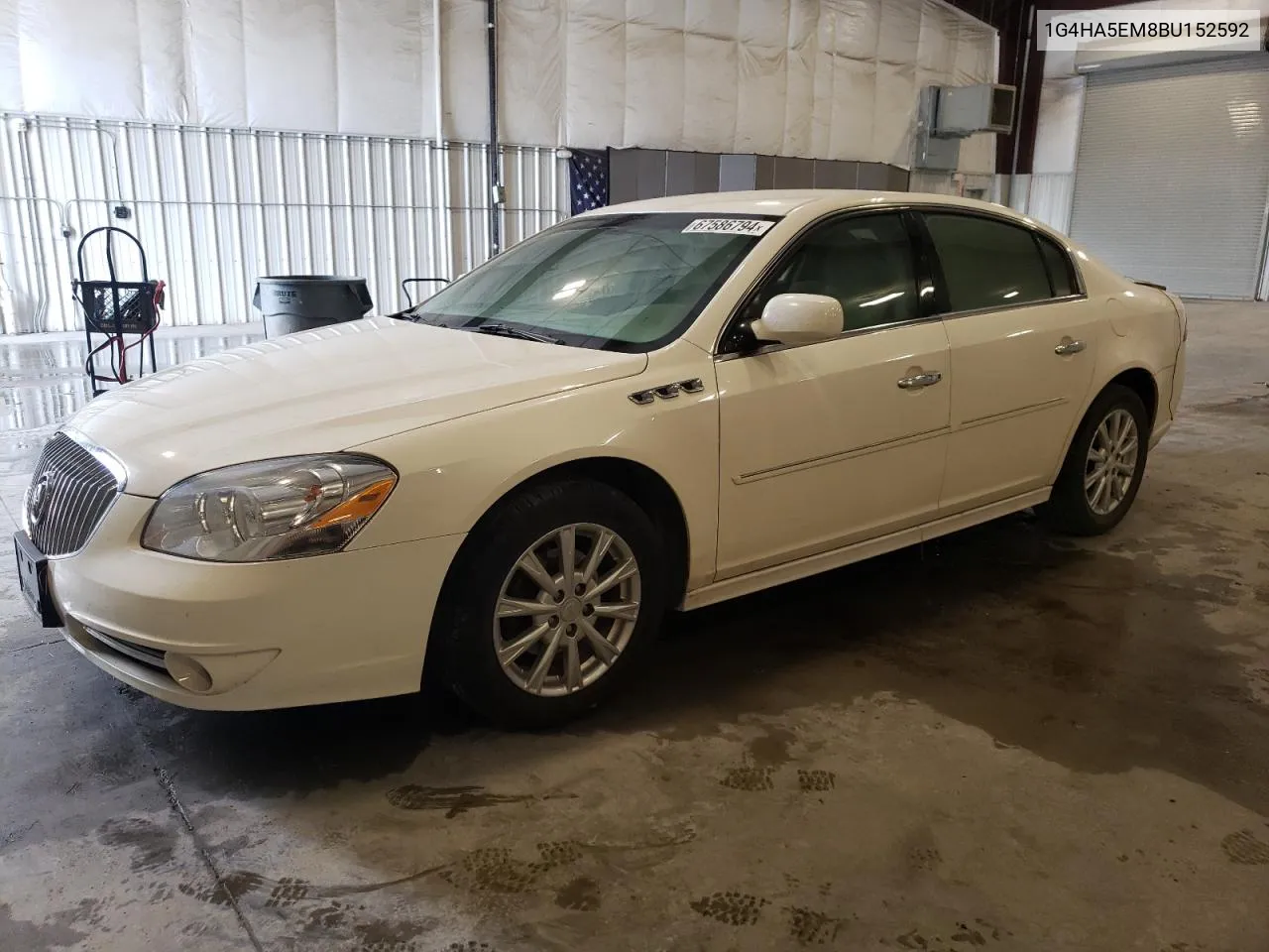 2011 Buick Lucerne Cx VIN: 1G4HA5EM8BU152592 Lot: 67586794