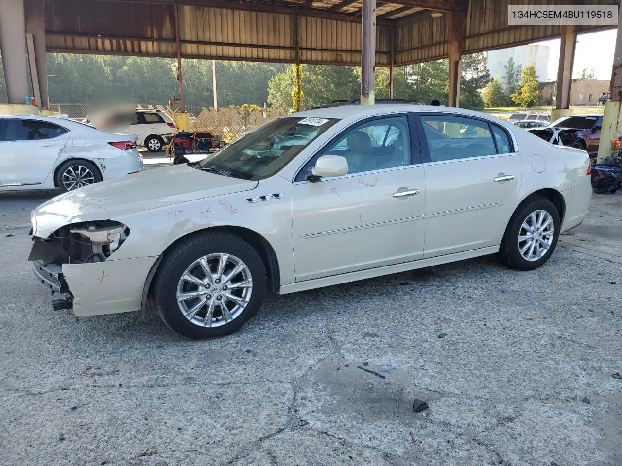 2011 Buick Lucerne Cxl VIN: 1G4HC5EM4BU119518 Lot: 68910734