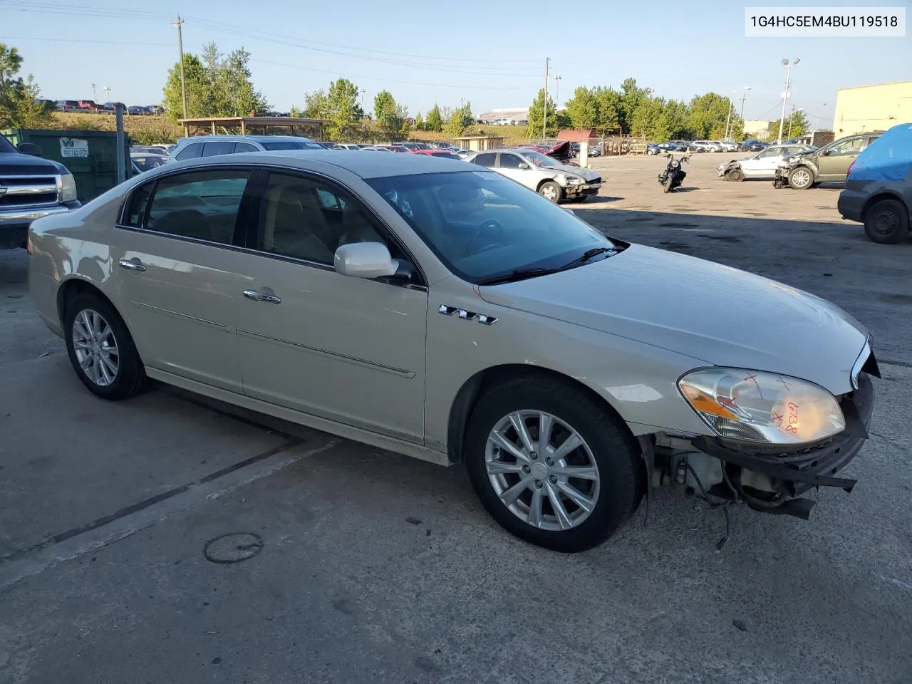 2011 Buick Lucerne Cxl VIN: 1G4HC5EM4BU119518 Lot: 68910734