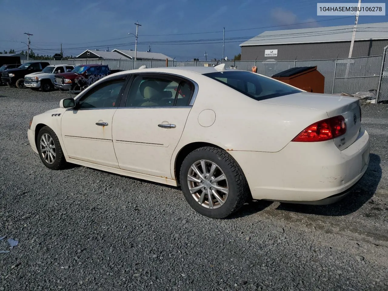 1G4HA5EM3BU106278 2011 Buick Lucerne Cx