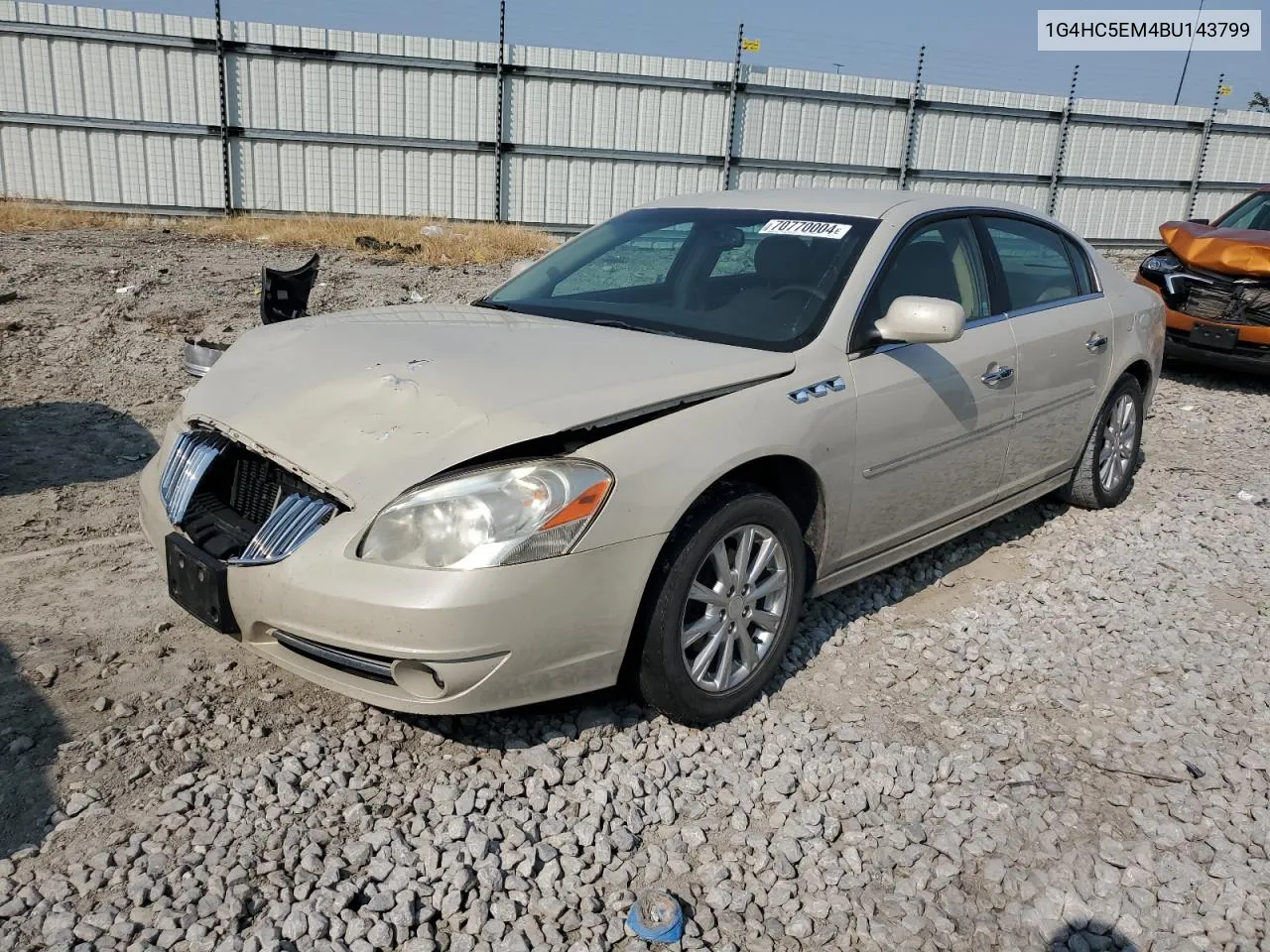 1G4HC5EM4BU143799 2011 Buick Lucerne Cxl