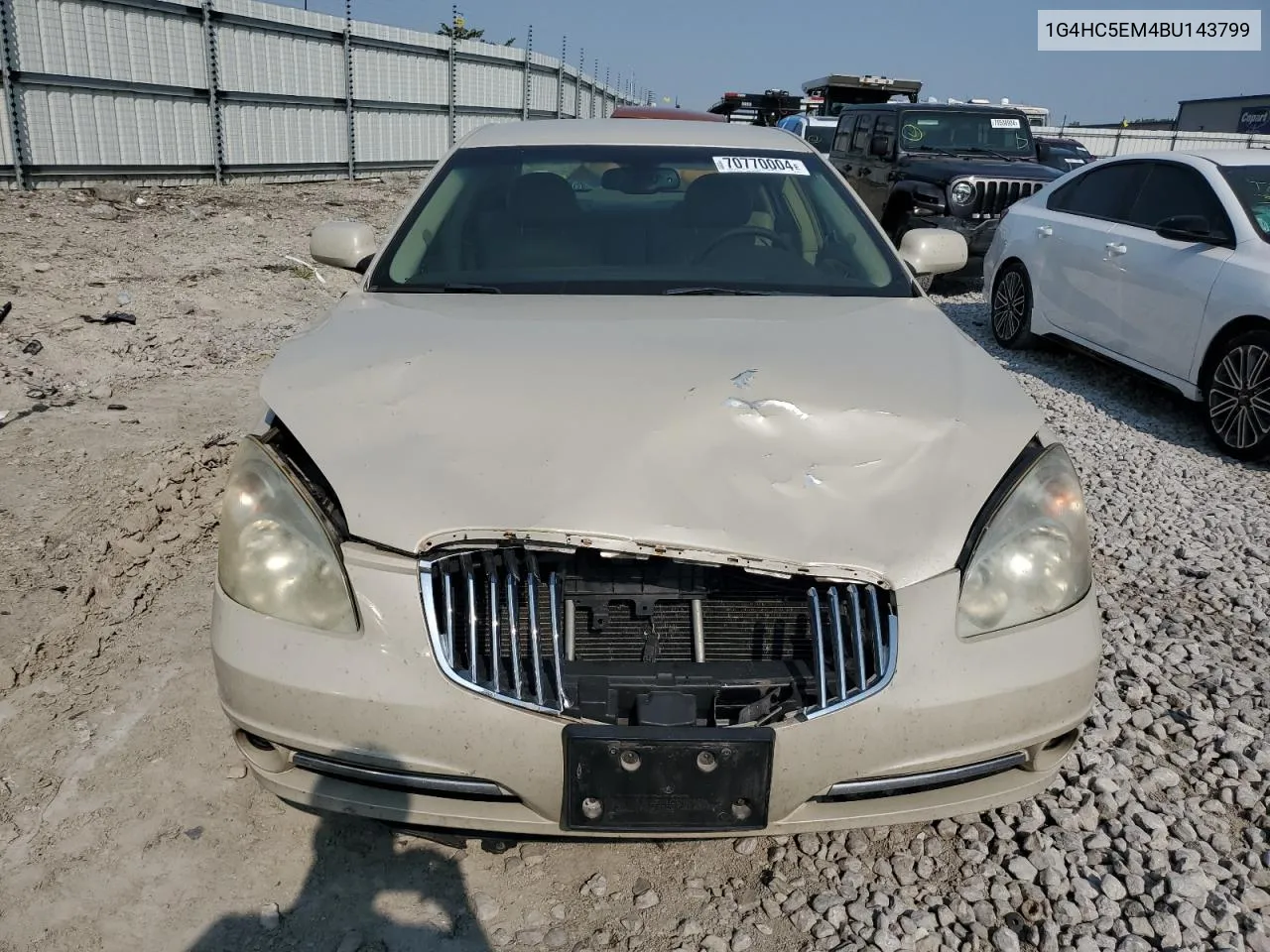 2011 Buick Lucerne Cxl VIN: 1G4HC5EM4BU143799 Lot: 70770004