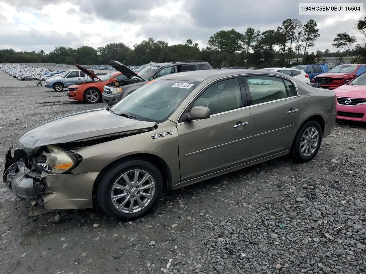 1G4HC5EM0BU116504 2011 Buick Lucerne Cxl