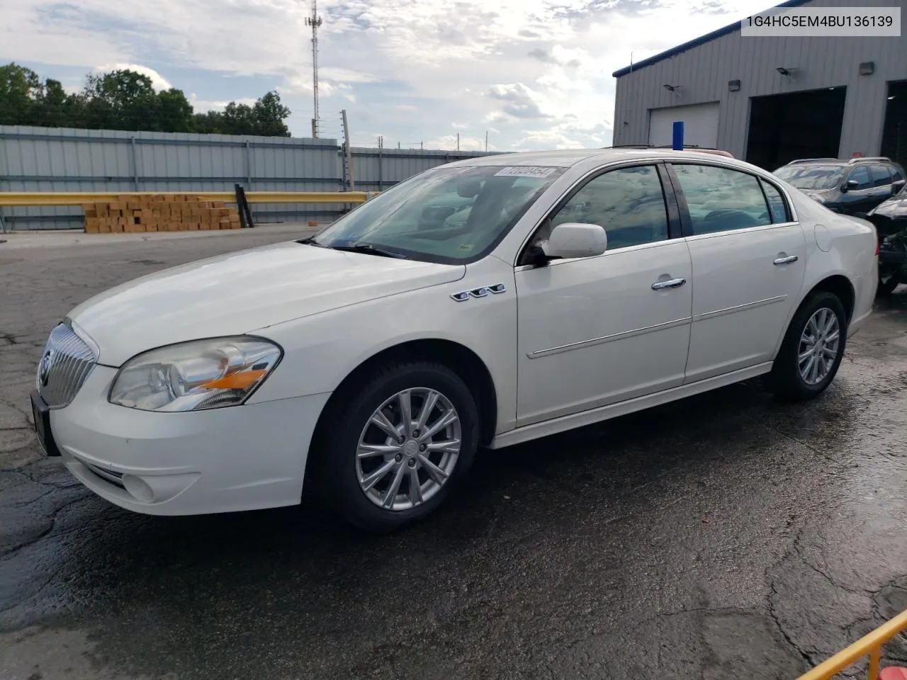 2011 Buick Lucerne Cxl VIN: 1G4HC5EM4BU136139 Lot: 72020454