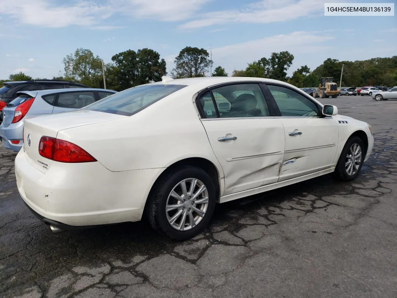 2011 Buick Lucerne Cxl VIN: 1G4HC5EM4BU136139 Lot: 72020454