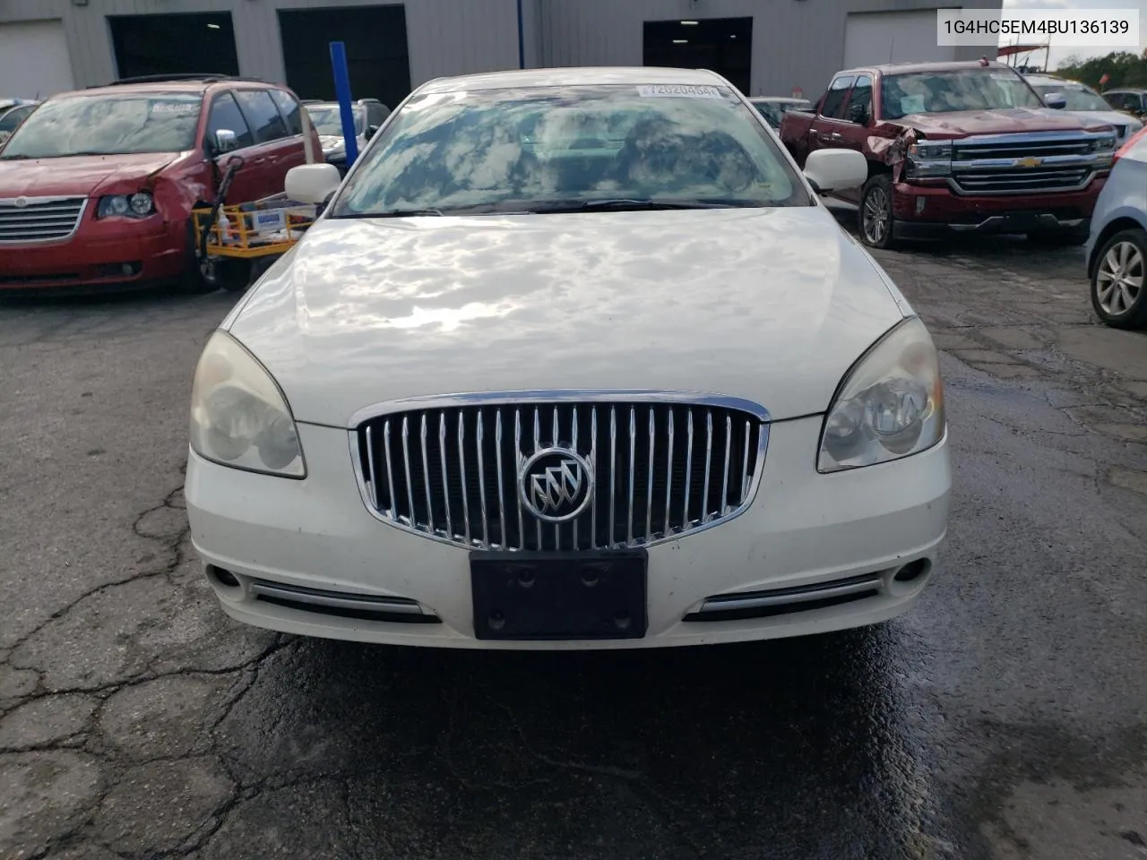 2011 Buick Lucerne Cxl VIN: 1G4HC5EM4BU136139 Lot: 72020454