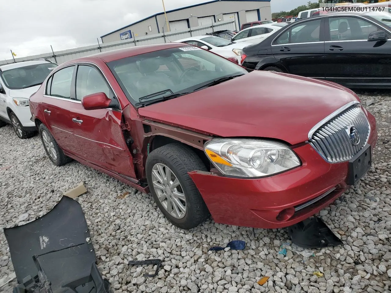 2011 Buick Lucerne Cxl VIN: 1G4HC5EM0BU114767 Lot: 72761364