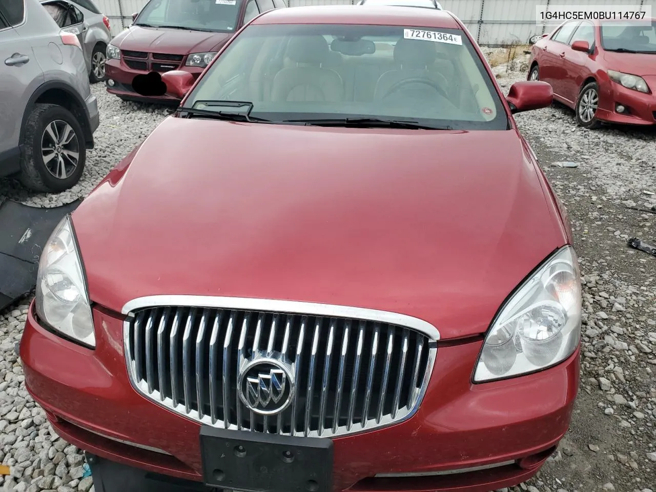 2011 Buick Lucerne Cxl VIN: 1G4HC5EM0BU114767 Lot: 72761364