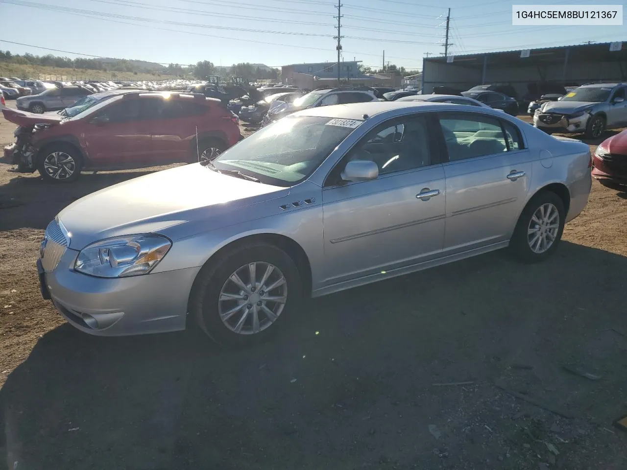 2011 Buick Lucerne Cxl VIN: 1G4HC5EM8BU121367 Lot: 73018374