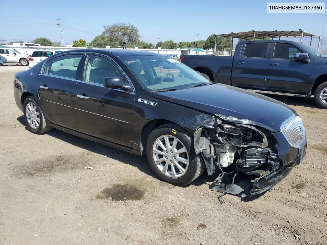 2011 Buick Lucerne Cxl VIN: 1G4HC5EM8BU137360 Lot: 73508304