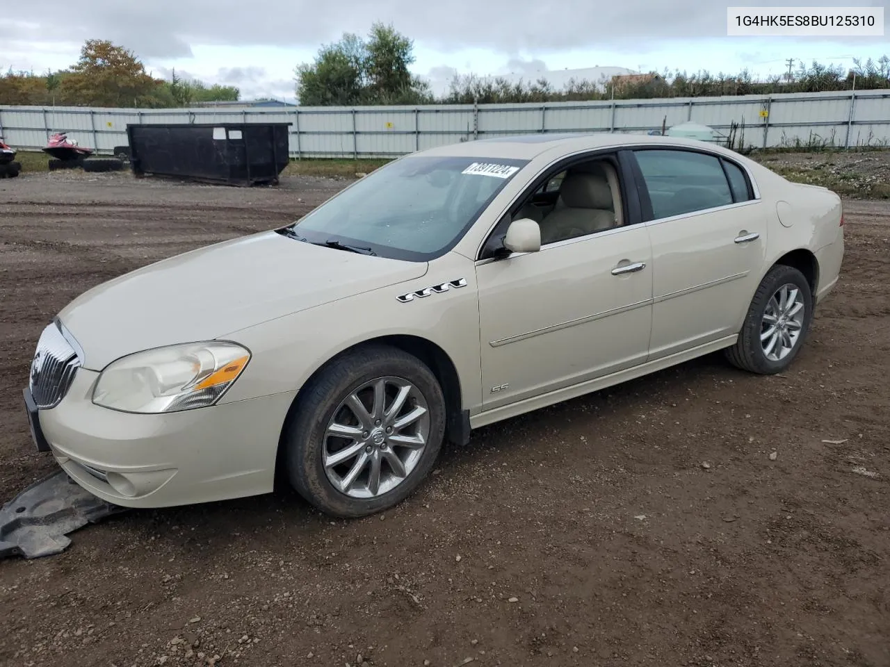 2011 Buick Lucerne Super Series VIN: 1G4HK5ES8BU125310 Lot: 73911224