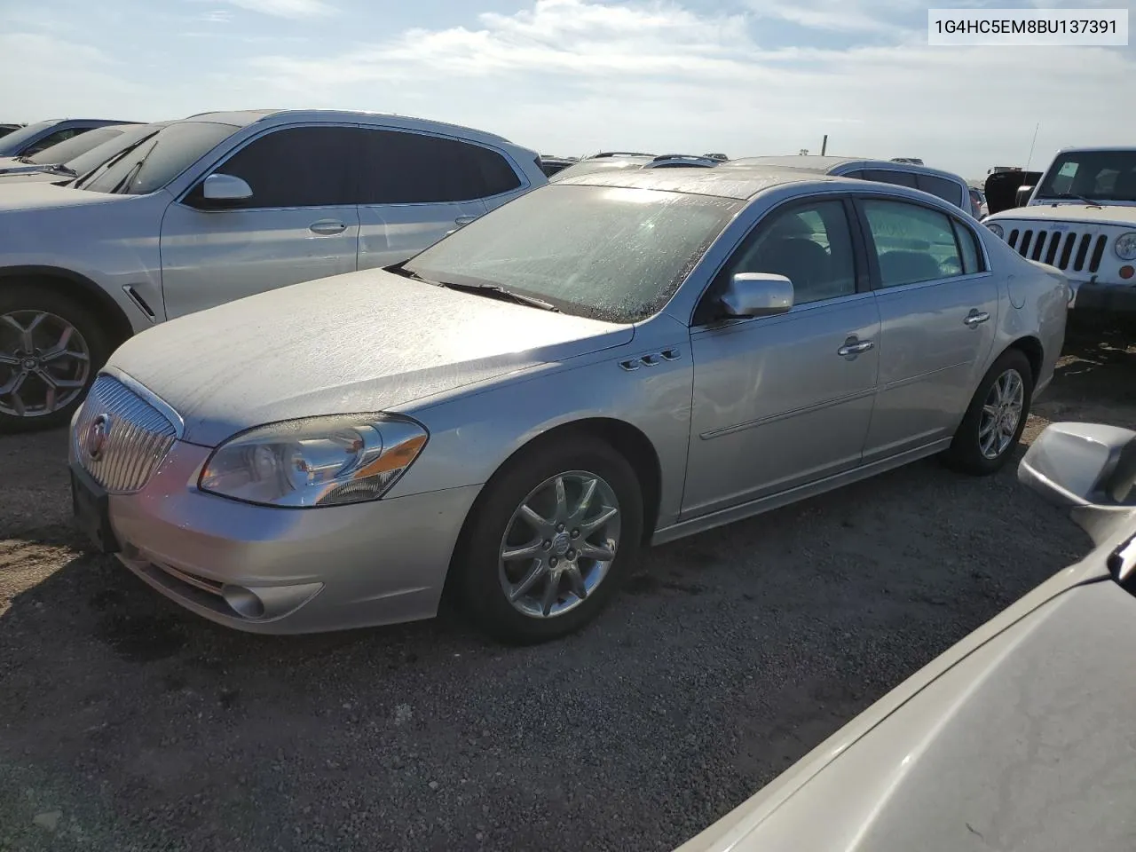 2011 Buick Lucerne Cxl VIN: 1G4HC5EM8BU137391 Lot: 74325584