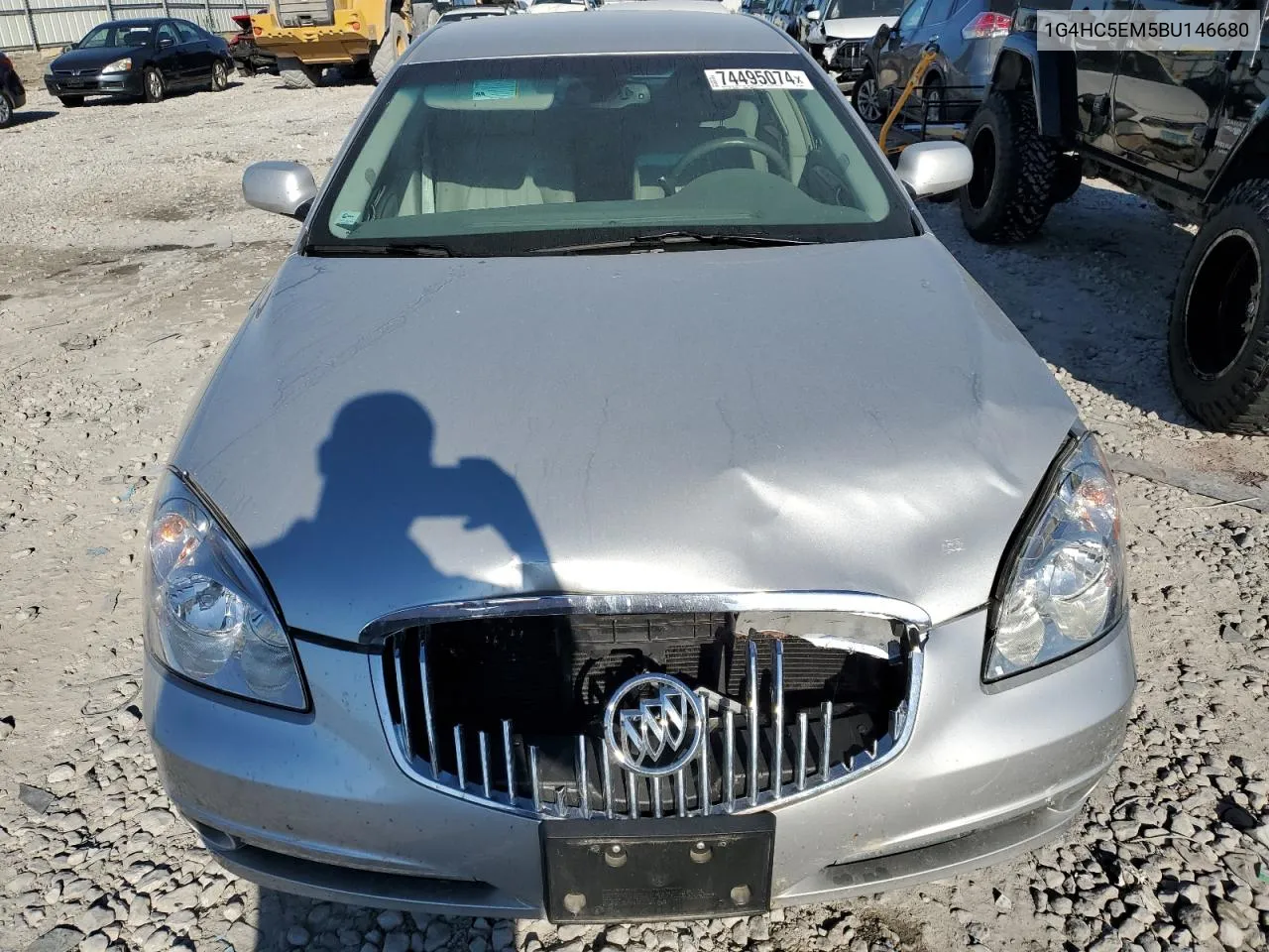 2011 Buick Lucerne Cxl VIN: 1G4HC5EM5BU146680 Lot: 74495074