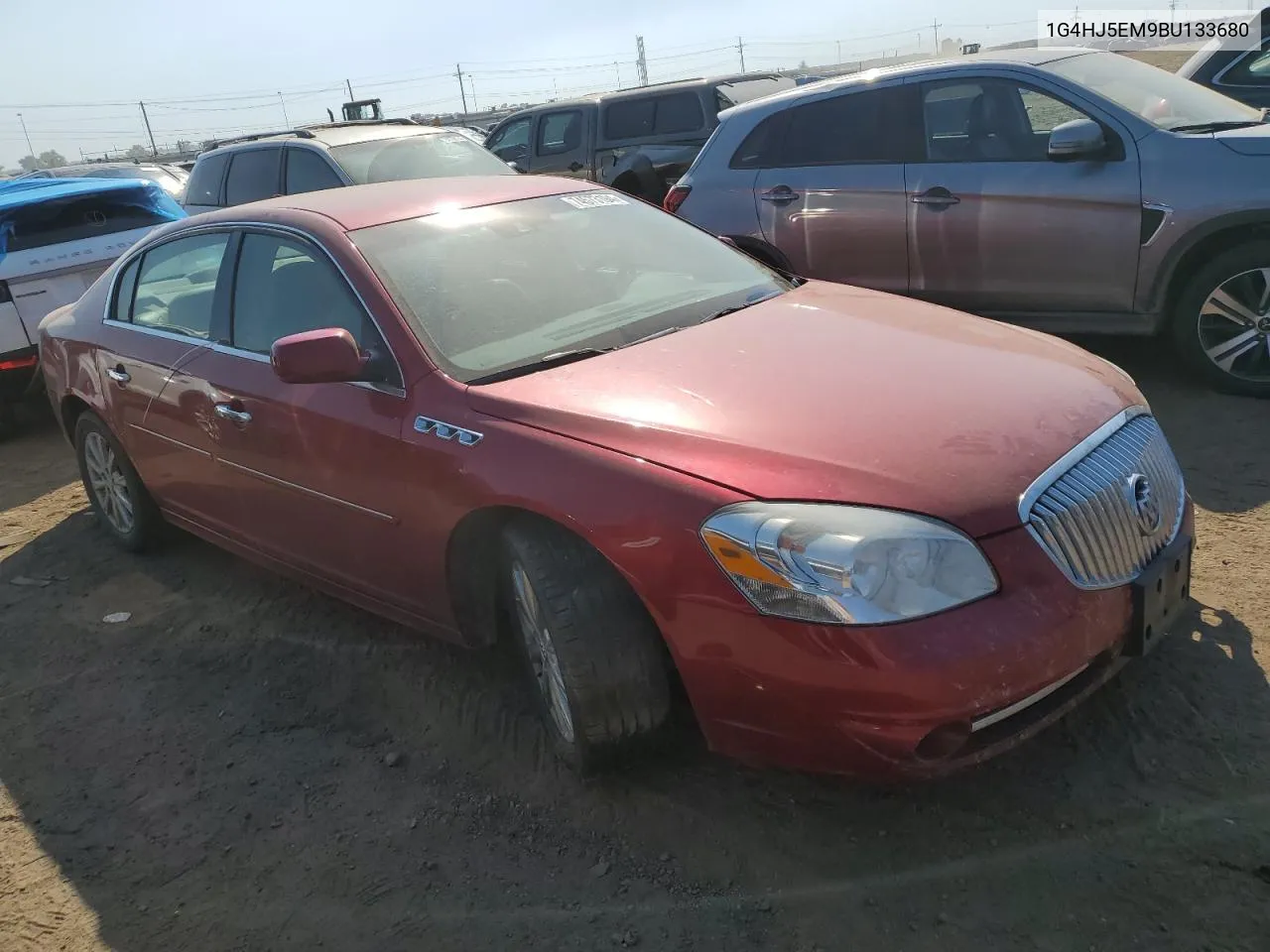 2011 Buick Lucerne Cxl VIN: 1G4HJ5EM9BU133680 Lot: 74573194