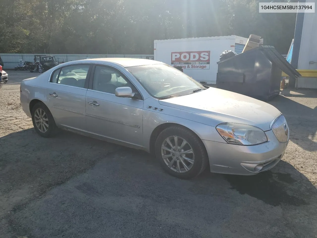 2011 Buick Lucerne Cxl VIN: 1G4HC5EM5BU137994 Lot: 74635784