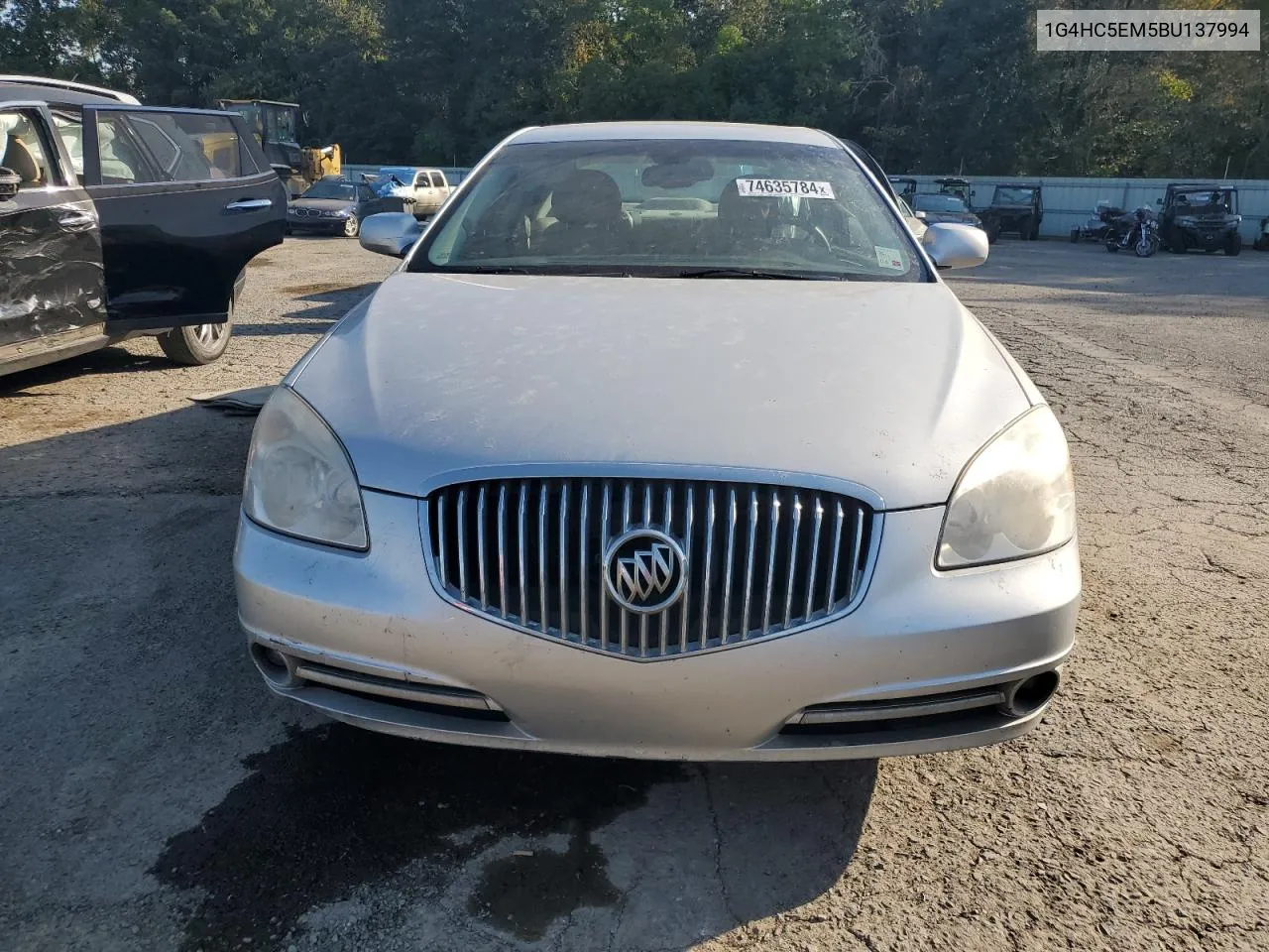 2011 Buick Lucerne Cxl VIN: 1G4HC5EM5BU137994 Lot: 74635784