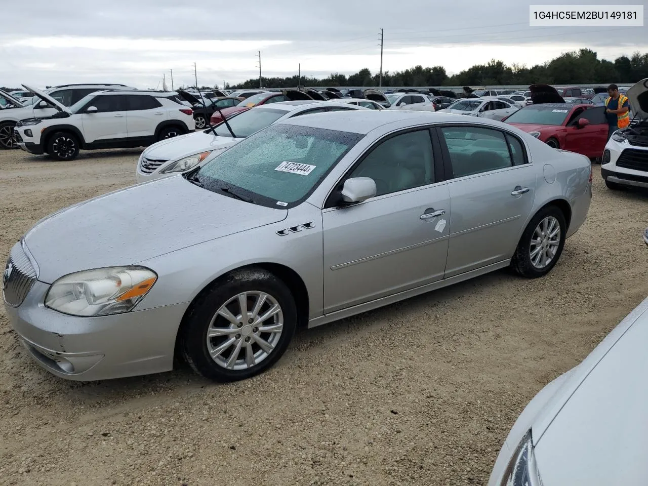 2011 Buick Lucerne Cxl VIN: 1G4HC5EM2BU149181 Lot: 74723444