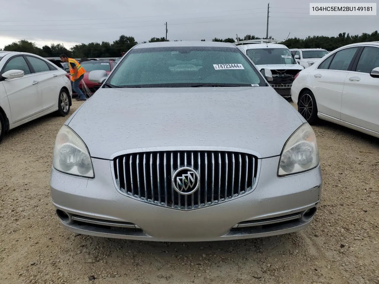 2011 Buick Lucerne Cxl VIN: 1G4HC5EM2BU149181 Lot: 74723444