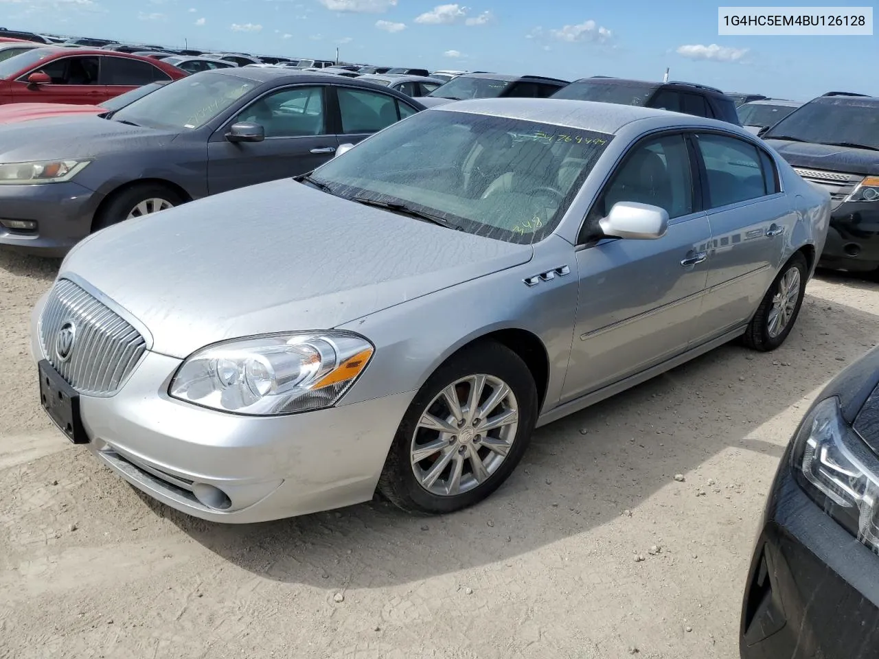 2011 Buick Lucerne Cxl VIN: 1G4HC5EM4BU126128 Lot: 74764494