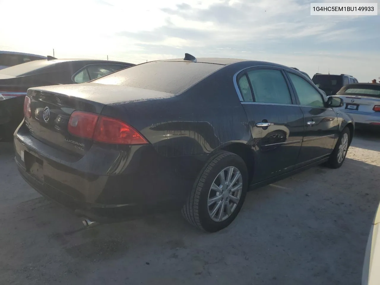 2011 Buick Lucerne Cxl VIN: 1G4HC5EM1BU149933 Lot: 75359724