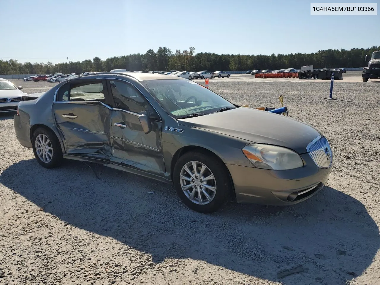 2011 Buick Lucerne Cx VIN: 1G4HA5EM7BU103366 Lot: 76035034