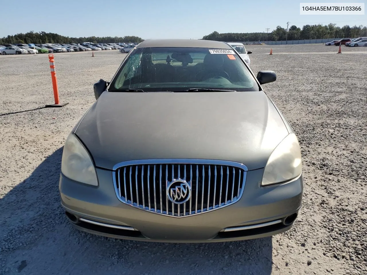 2011 Buick Lucerne Cx VIN: 1G4HA5EM7BU103366 Lot: 76035034