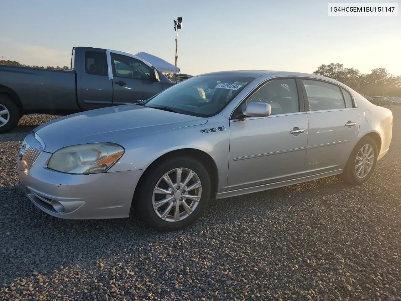 2011 Buick Lucerne Cxl VIN: 1G4HC5EM1BU151147 Lot: 76295264