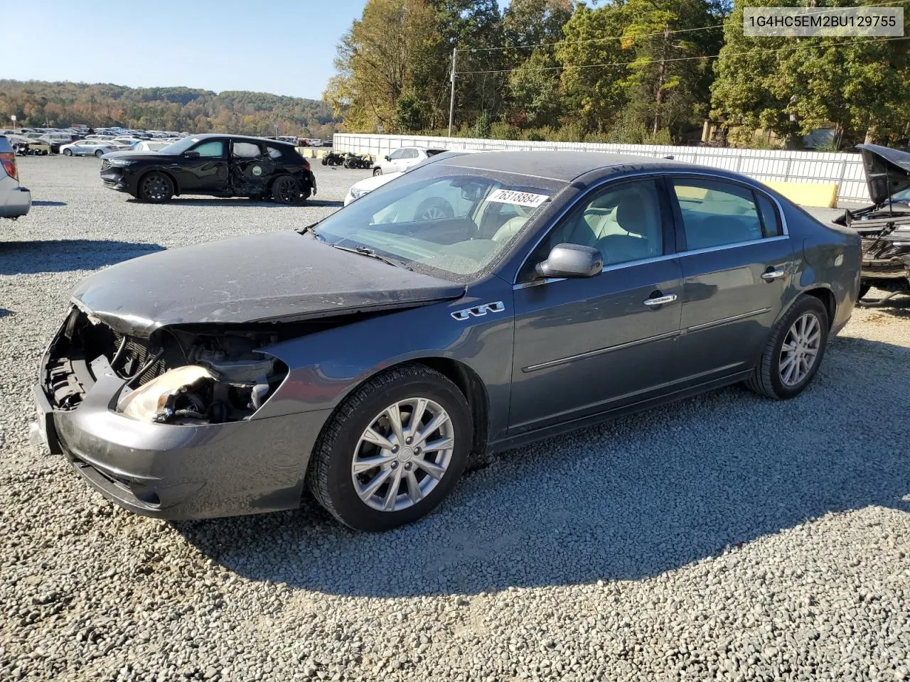 2011 Buick Lucerne Cxl VIN: 1G4HC5EM2BU129755 Lot: 76318884