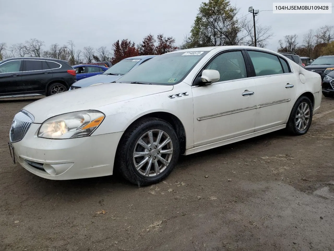 2011 Buick Lucerne Cxl VIN: 1G4HJ5EM0BU109428 Lot: 77146573