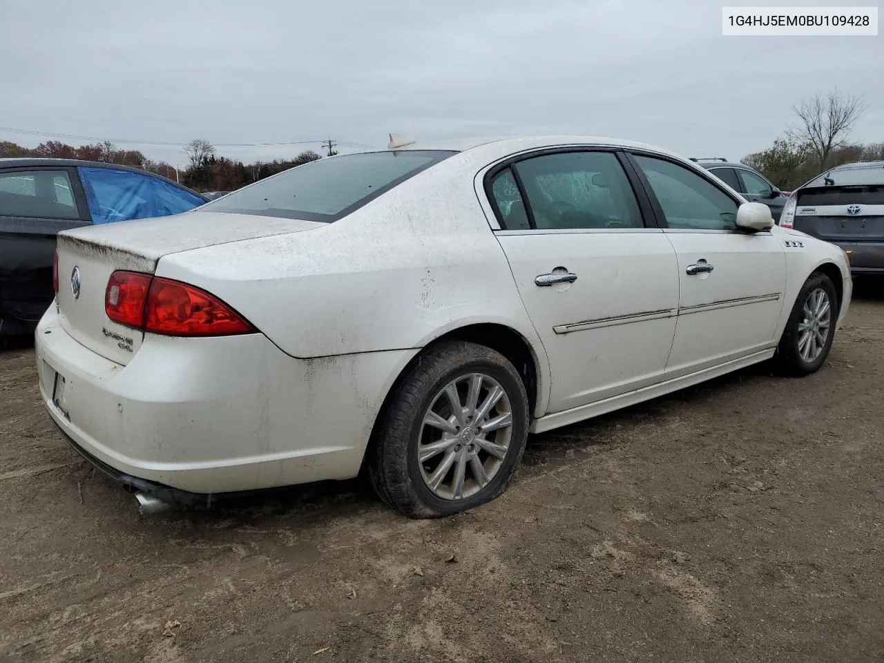 2011 Buick Lucerne Cxl VIN: 1G4HJ5EM0BU109428 Lot: 77146573