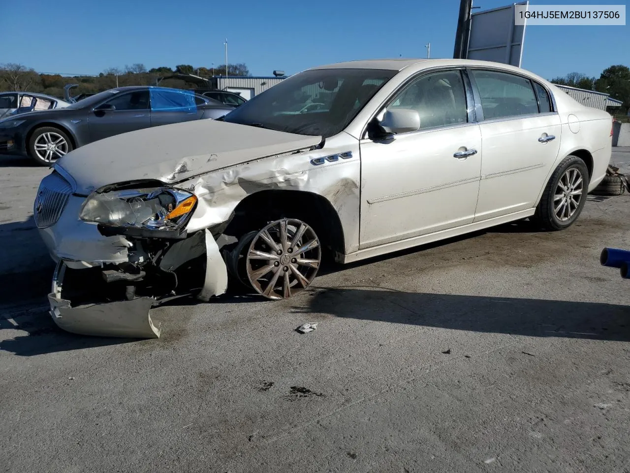 2011 Buick Lucerne Cxl VIN: 1G4HJ5EM2BU137506 Lot: 77587074