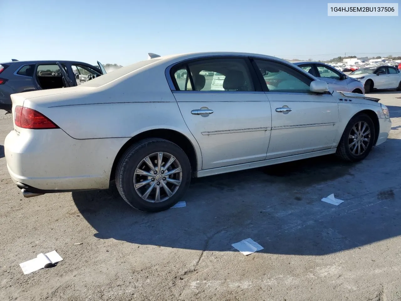 2011 Buick Lucerne Cxl VIN: 1G4HJ5EM2BU137506 Lot: 77587074