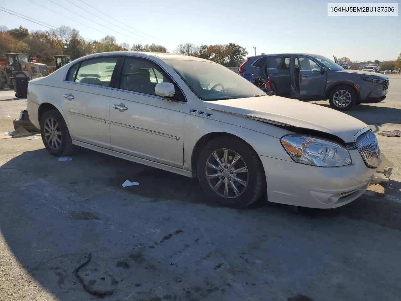 2011 Buick Lucerne Cxl VIN: 1G4HJ5EM2BU137506 Lot: 77587074