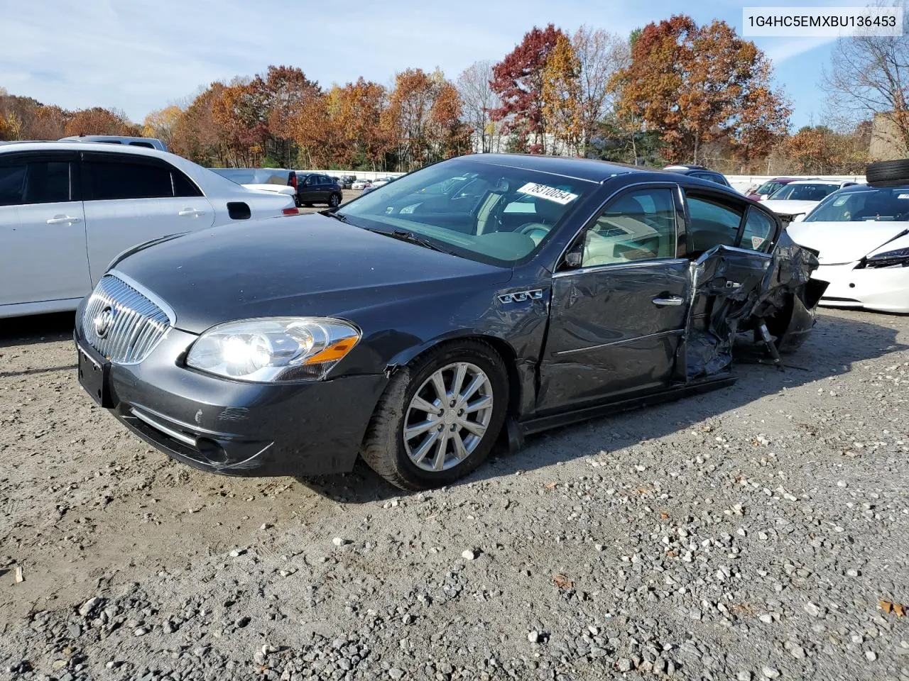 2011 Buick Lucerne Cxl VIN: 1G4HC5EMXBU136453 Lot: 78310054