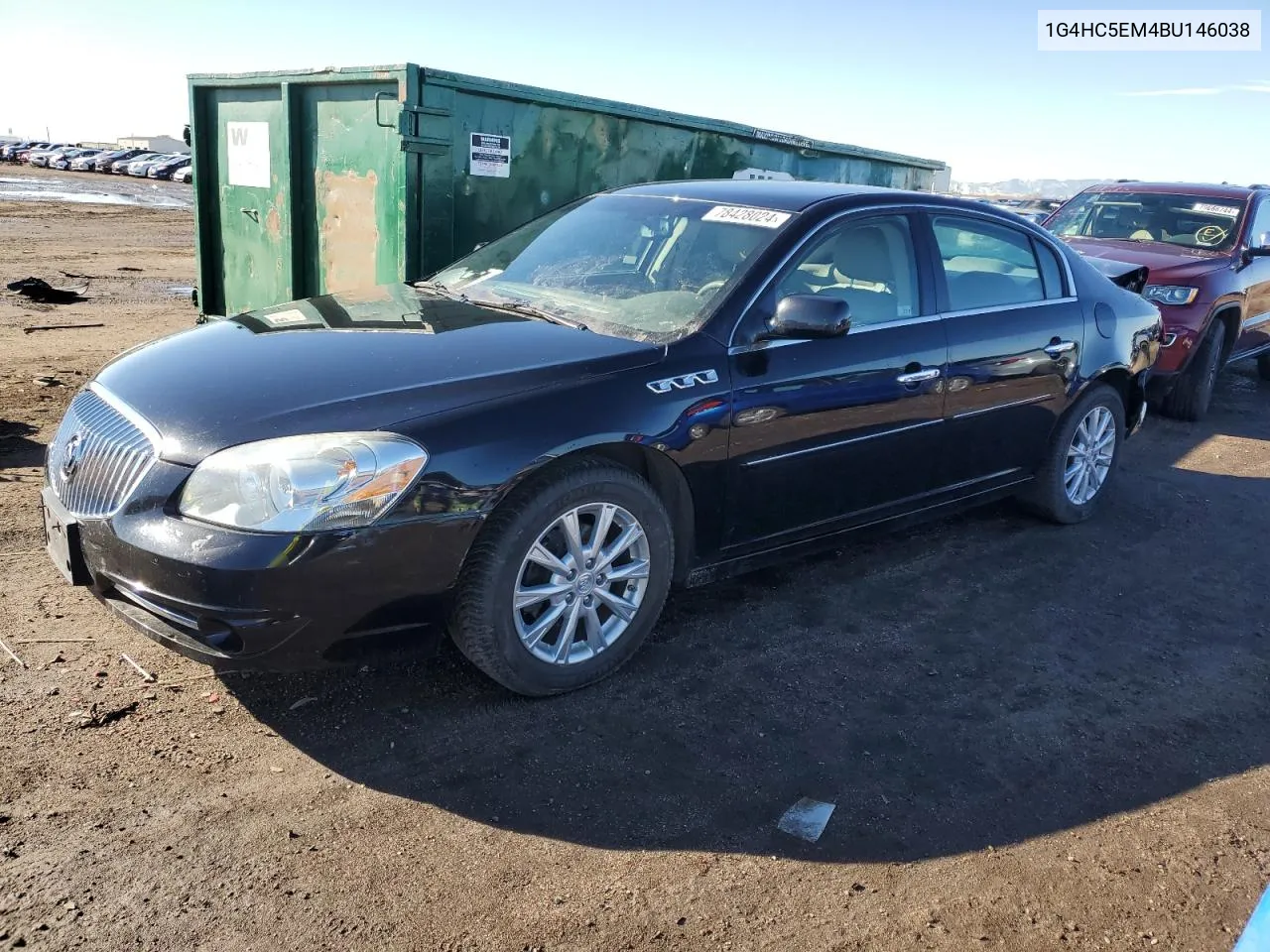 2011 Buick Lucerne Cxl VIN: 1G4HC5EM4BU146038 Lot: 78428024