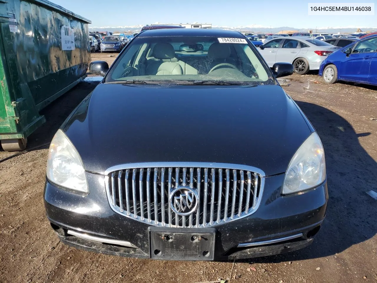 2011 Buick Lucerne Cxl VIN: 1G4HC5EM4BU146038 Lot: 78428024