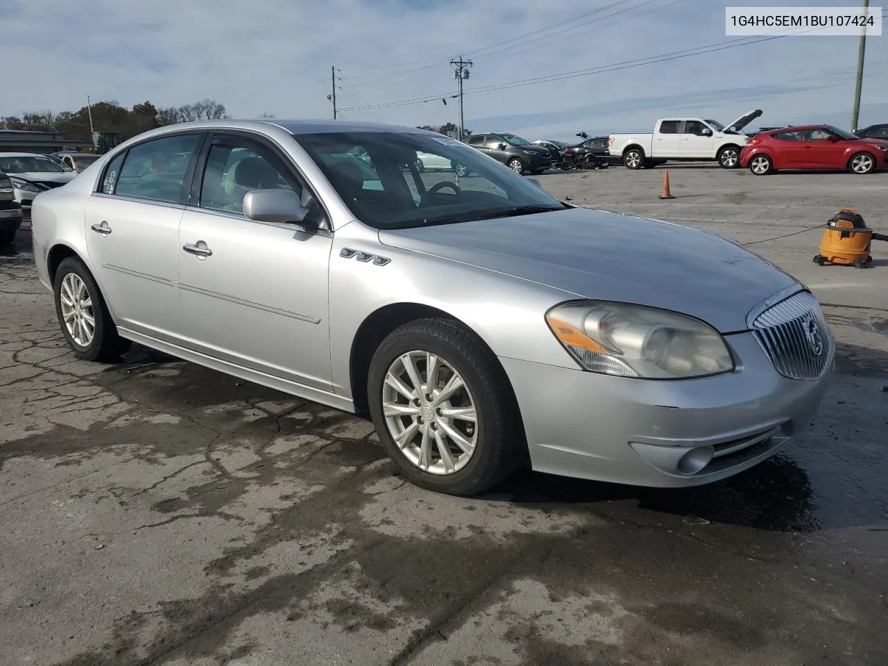 2011 Buick Lucerne Cxl VIN: 1G4HC5EM1BU107424 Lot: 79047744