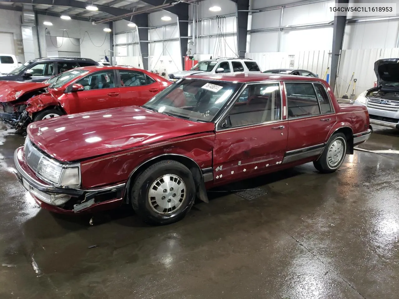 1990 Buick Electra Park Avenue VIN: 1G4CW54C1L1618953 Lot: 76748814