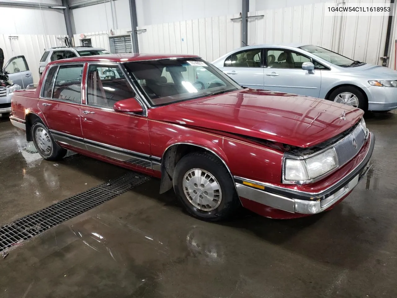 1990 Buick Electra Park Avenue VIN: 1G4CW54C1L1618953 Lot: 76748814