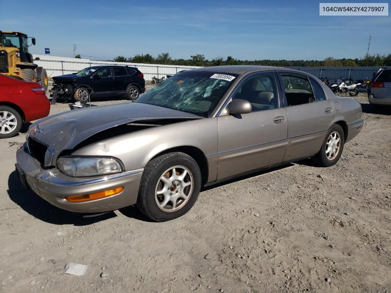 2000 Buick Park Avenue VIN: 1G4CW54K2Y4275907 Lot: 73003894