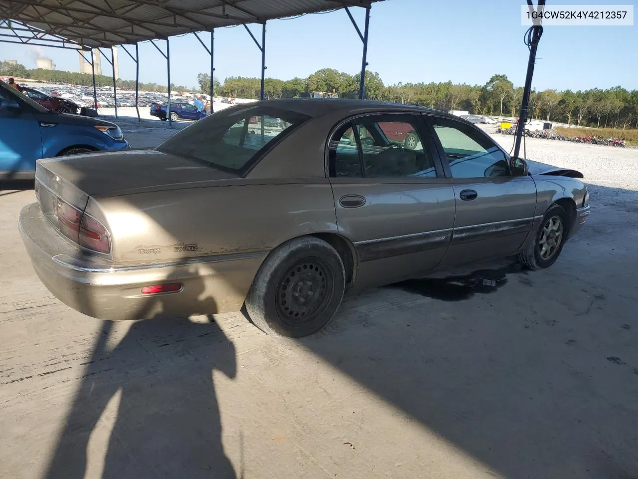 2000 Buick Park Avenue VIN: 1G4CW52K4Y4212357 Lot: 75788384