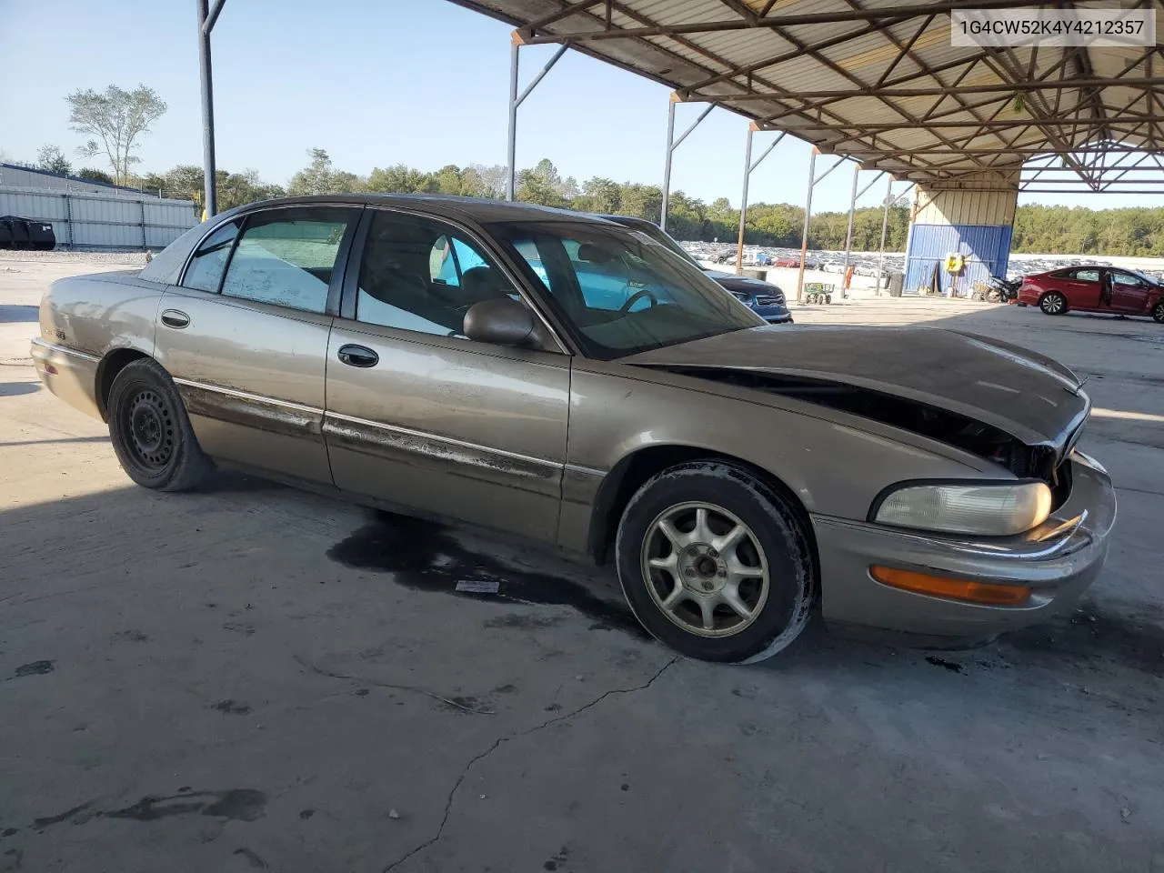 2000 Buick Park Avenue VIN: 1G4CW52K4Y4212357 Lot: 75788384