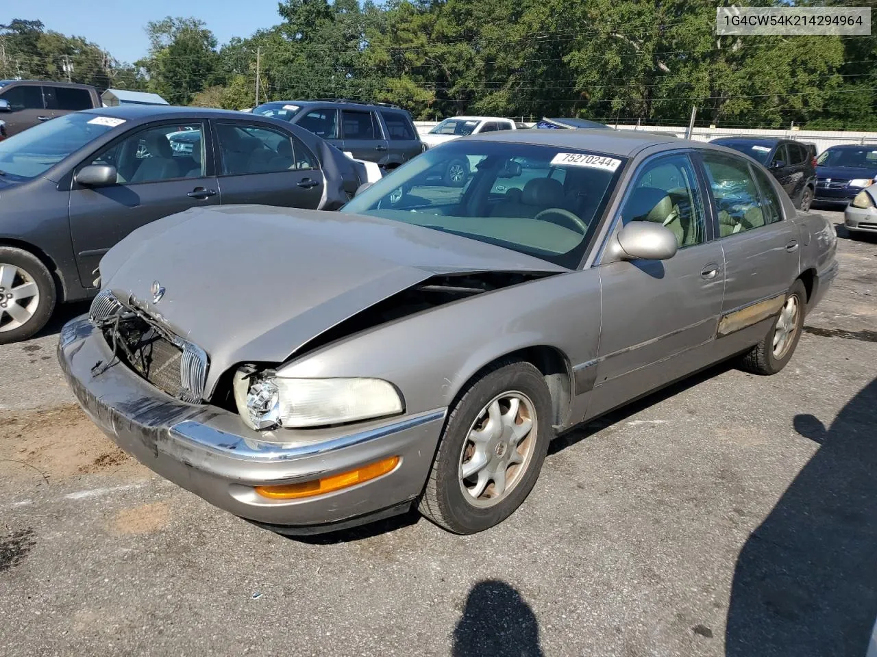 1G4CW54K214294964 2001 Buick Park Avenue