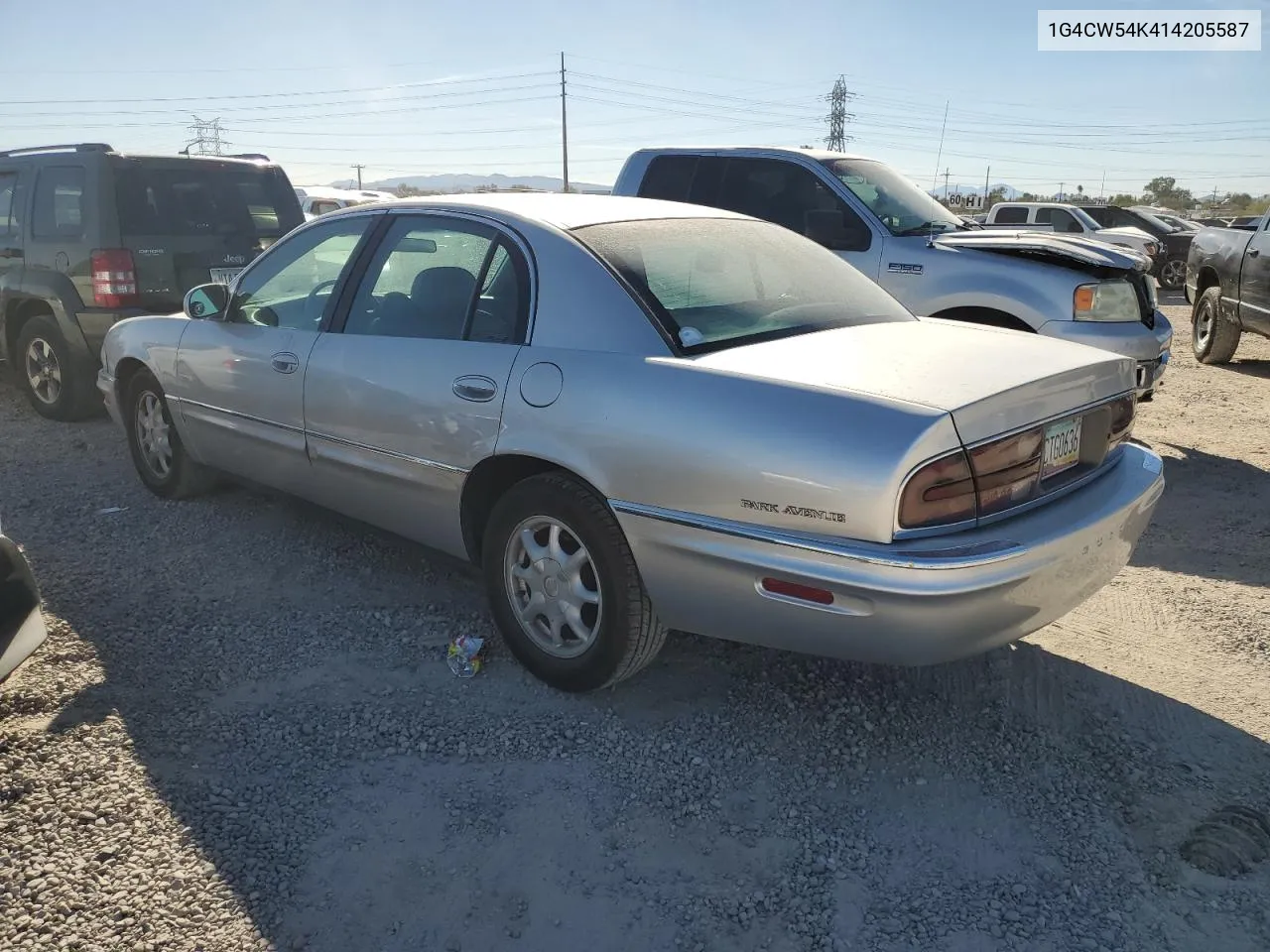 2001 Buick Park Avenue VIN: 1G4CW54K414205587 Lot: 77775854